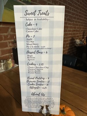 Menu photo 7 Putah Creek Cafe Winters, CA