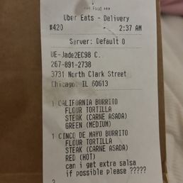 receipt