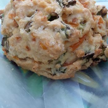 Take Two Cafe - Cheddar & Scallion Biscuit - Breakfast & Brunch Near Me - Schenectady, New York