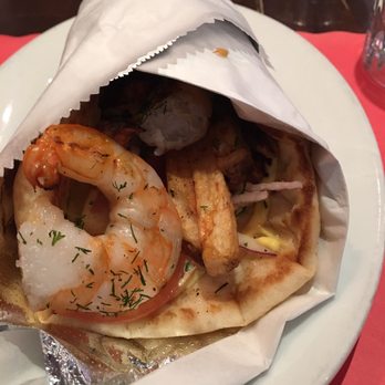 Somethingreek - Shrimp pita the best! - Greek Near Me - Brooklyn, New York Somethingreek - Shrimp pita the best! - Greek Near Me - Brooklyn, New York