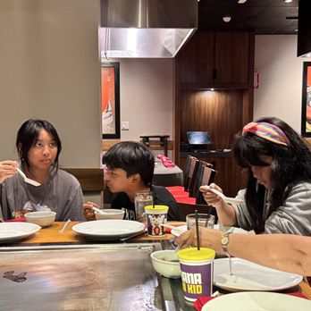 Benihana - Torrance - The before: Hangry children before Chef Johnny arrived - Sushi Bars Near Me - Torrance, California
