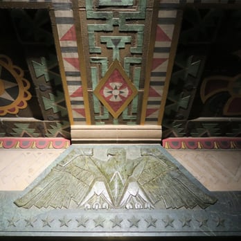 City Hall - Ceiling detail in main lobby - Landmarks & Historical Buildings Near Me - Buffalo, New York