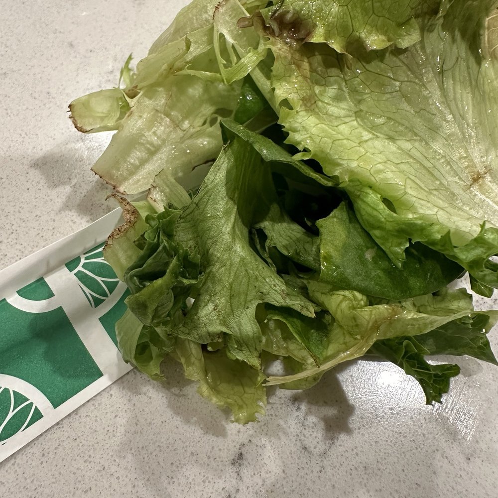 Poki Bowl Express - Wilted greens that I removed - Poke Near Me - Fresno, California Poki Bowl Express - Wilted greens that I removed - Poke Near Me - Fresno, California