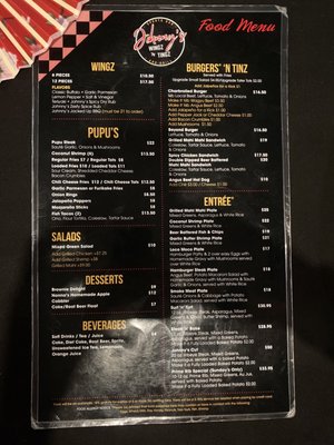 Menu photo 3 Johnny's Wingz N Tingz Kapaʻa, HI Menu photo 3 Johnny's Wingz N Tingz Kapaʻa, HI