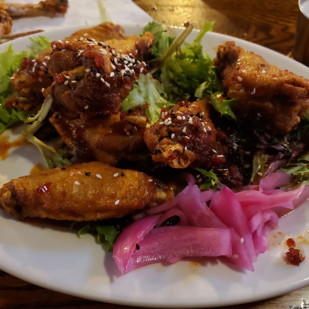 Sammy T's - Chili wings (what I didn't eat) - American Near Me - Fredericksburg, Virginia Sammy T's - Chili wings (what I didn't eat) - American Near Me - Fredericksburg, Virginia