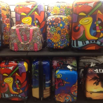 Tj Maxx - Artistically designed suitcases - Department Stores Near Me - Framingham, Massachusetts