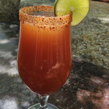 Stone Brewing Tap Room - Oceanside - Extra Spicy Michelada enjoyed at their fire pit - Beer Bar Near Me - Oceanside, California Stone Brewing Tap Room - Oceanside - Extra Spicy Michelada enjoyed at their fire pit - Beer Bar Near Me - Oceanside, California