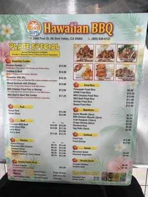 Menu photo 6 Simi Hawaiian BBQ Simi Valley, CA
