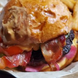 Peanut Butter Bacon Burger