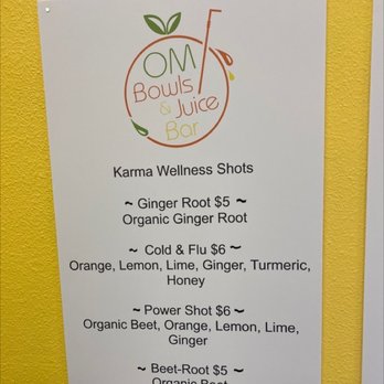 Om Bowls & Juice Bar - Wellness shots - Acai Bowls Near Me - Brandon, Florida Om Bowls & Juice Bar - Wellness shots - Acai Bowls Near Me - Brandon, Florida
