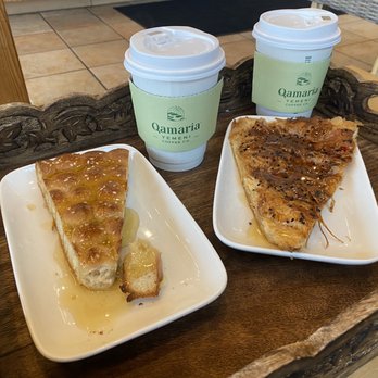 Qamaria Coffee - Honeycomb and filo pastries - Coffee & Tea Near Me - Commerce Township, Michigan