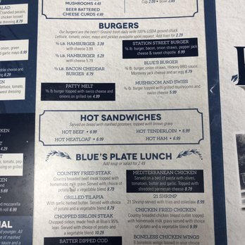 Blue's Cafe - Menu 5 - Cafes Near Me - Kankakee, Illinois