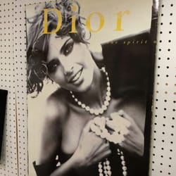 Renninger's Antique & Collectors Markets - Dior  vintage tri fold