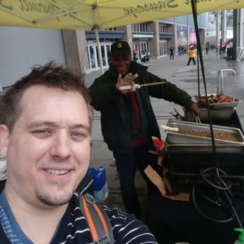 Al's Gourmet Sausages - Me and Al. Great guy who hand makes the sausages and meats. - Food Trucks Near Me - Seattle, Washington