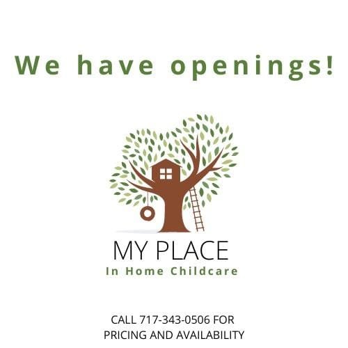 MY PLACE IN HOME CHILDCARE Updated June 2024 Request Consultation
