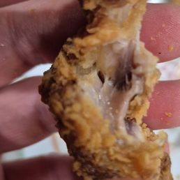 Inedible "white meat" chicken.....gross