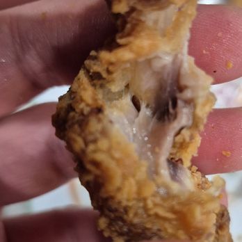 Dave's Hot Chicken - Inedible "white meat" chicken.....gross - Chicken Shop Near Me - Irvine, California