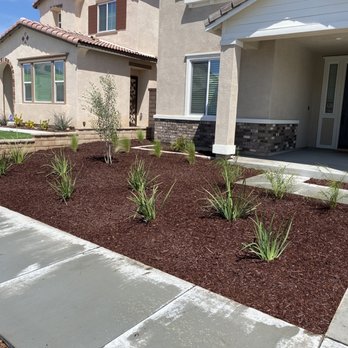 Gutierrez Quality Concrete - Frontyard ( after ) - Masonry/Concrete Near Me