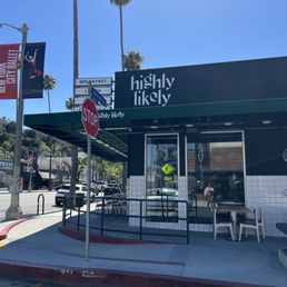 Exterior outside entrance of Highly Likely - Los Angeles, California Exterior outside entrance of Highly Likely - Los Angeles, California