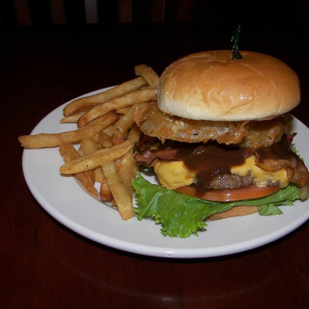 Reedy's Restaurant - Reedy's Burgers - Cheyenne Burger with Fries - American Near Me - McBain, Michigan Reedy's Restaurant - Reedy's Burgers - Cheyenne Burger with Fries - American Near Me - McBain, Michigan
