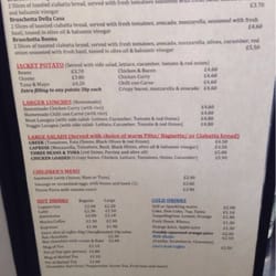 Liri café - Menu Page 2