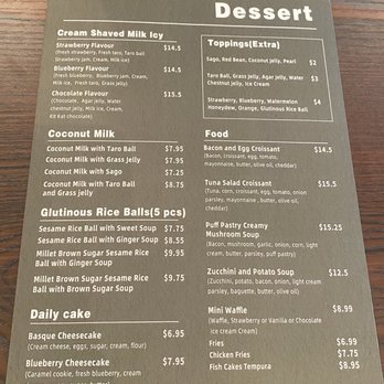 1003 Brunch & Dessert - Dessert menu - Breakfast & Brunch Near Me - Burnaby, British Columbia