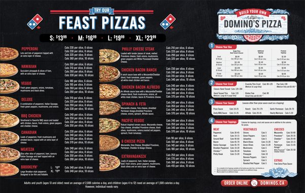 Menu photo 2 Domino's Pizza Cobourg, ON Menu photo 2 Domino's Pizza Cobourg, ON