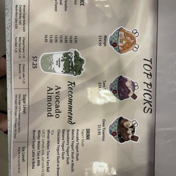 D For Dessert - Menu - Shaved Ice Near Me - Hollywood, Florida