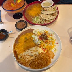 Los Jalapenos - Tacos de Pescado Chicken Enchilada 11. One Chile Relleno, One Tostada & One Enchilada Combination