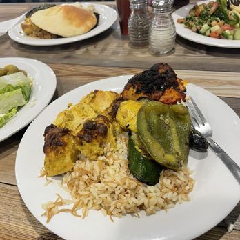 Dimassi's Mediterranean Buffet - Chicken Kabob Plate - Mediterranean Near Me - Cerritos, California