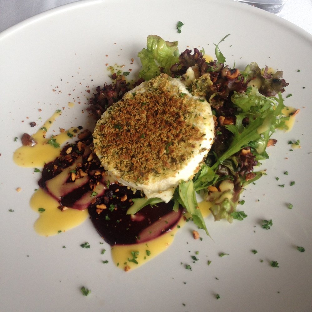 St Tola goats cheese crumble