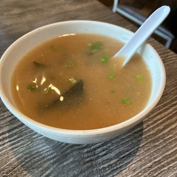 Niko Niko Sushi - Miso soup - Sushi Bars Near Me - Redlands, California
