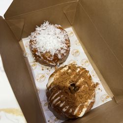 NY Caffeine - Caramel biscoff and coconut caramel cronuts