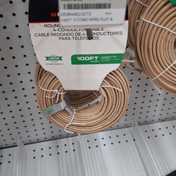 Mission Ace Hardware - Telephone cable in the electrical section - Hardware Stores Near Me - Glendora, California Mission Ace Hardware - Telephone cable in the electrical section - Hardware Stores Near Me - Glendora, California