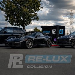 Relux Collision - Porsche at Re-lux Collision in Sacramento, specializing in luxury and exotic collision repair and auto body service.