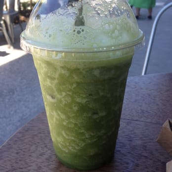 Ripe Organic Grocer - Green smoothie - banana, spinach, kale and coconut water. - Coffee & Tea Near Me - Brisbane, QLD
