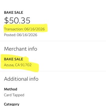Bake Sale Bakery & Cafe - Proof of visit - Coffee & Tea Near Me - Azusa, California