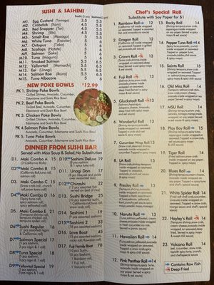 Menu photo 8 Blue Fuji Sushi Grill Madison, MS Menu photo 8 Blue Fuji Sushi Grill Madison, MS