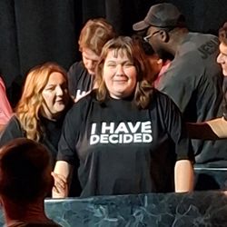 I got baptized