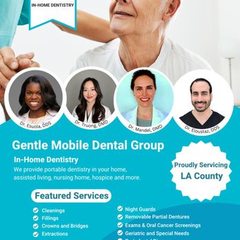 Gentle Mobile Dental Group - Dr. Esuola, Dr. Amy Truong, Dr. Tziporah Mandel, Dr. Omar Eloustaz www.gentlemobiledental.com - General Dentistry Near Me Gentle Mobile Dental Group - Dr. Esuola, Dr. Amy Truong, Dr. Tziporah Mandel, Dr. Omar Eloustaz www.gentlemobiledental.com - General Dentistry Near Me