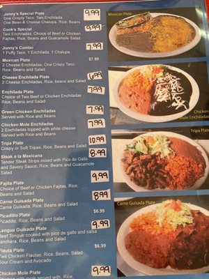 Menu photo 2 Lil Jonnys Taco House San Antonio, TX