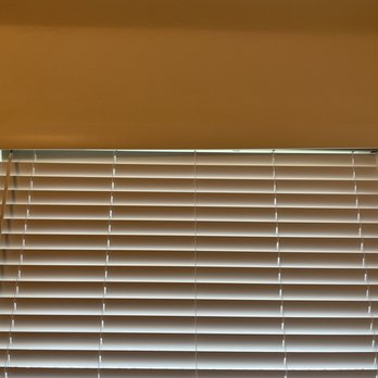 Crest Painting - Window blind not put back up correctly - Painters Near Me - Dallas, Texas