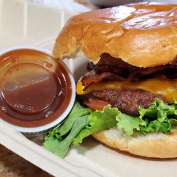 Upcountry Roundup BBQ Bacon Cheeseburger Upcountry Roundup BBQ Bacon Cheeseburger