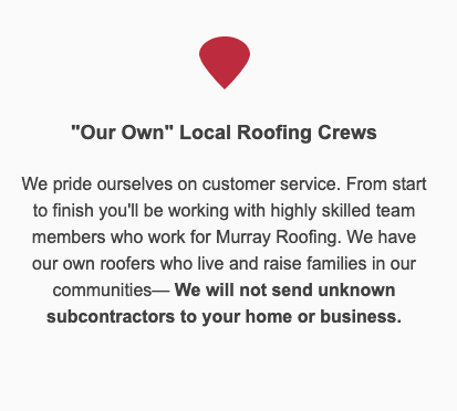 Slide of Murray Roofing