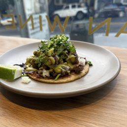 Ribeye Taco Maitake Taco