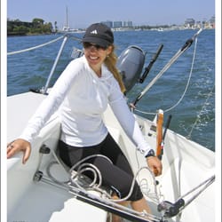 Marina Sailing - Sailing lesson in progress!