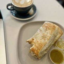 Dune Coffee - Calle Real - Mony's breakfast burritos served here
