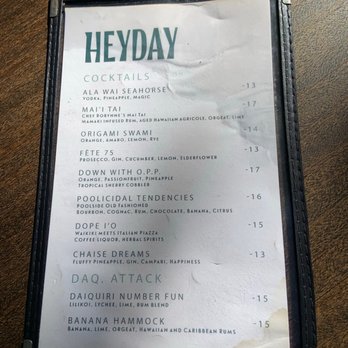 Heyday - Bars Near Me - Honolulu, Hawaii Heyday - Bars Near Me - Honolulu, Hawaii