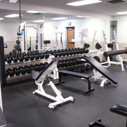 YMCA - The Y also has weight lifting equipment.