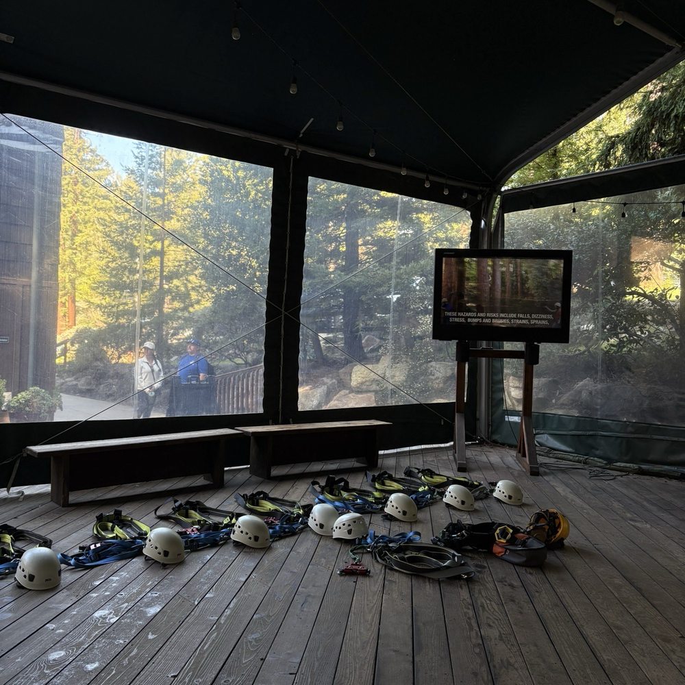 Mount Hermon Adventures - The harness and safety checks/video - Challenge Courses Near Me - Mount Hermon, California Mount Hermon Adventures - The harness and safety checks/video - Challenge Courses Near Me - Mount Hermon, California